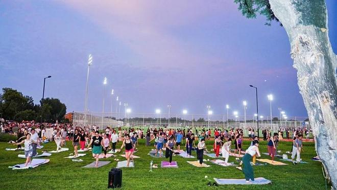 海淀肖家河·绿动天地 北五环边崛起休闲健身新地标